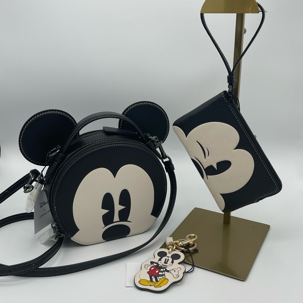 Disney x COACH Mickey mouse crossbody purse - LIMITED EDITION - Picture 2 of 4